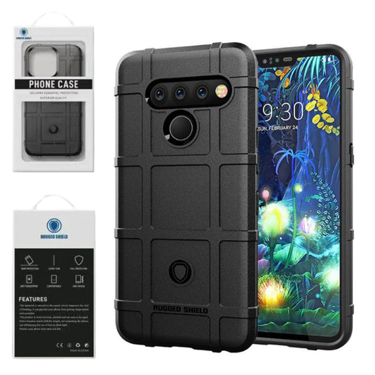 LG V50 ThinQ - Military Rugged Shield Heavy Duty Drop Proof Case