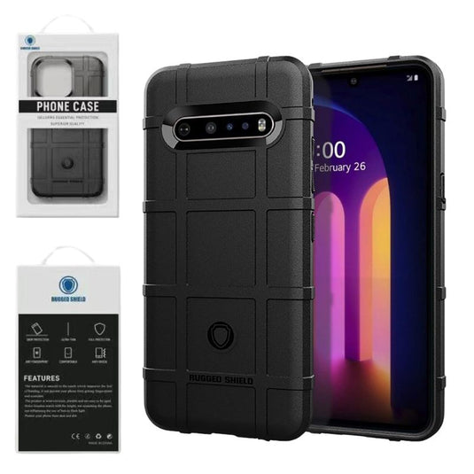 LG V60 ThinQ - Military Rugged Shield Heavy Duty Drop Proof Case