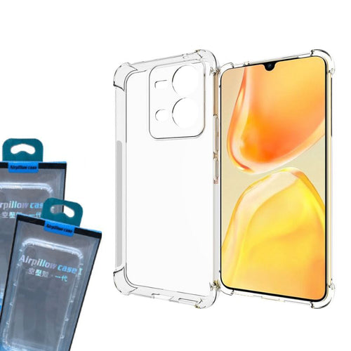 Vivo V25 / V25e AirPillow Cushion Clear Transparent Back Cover Case