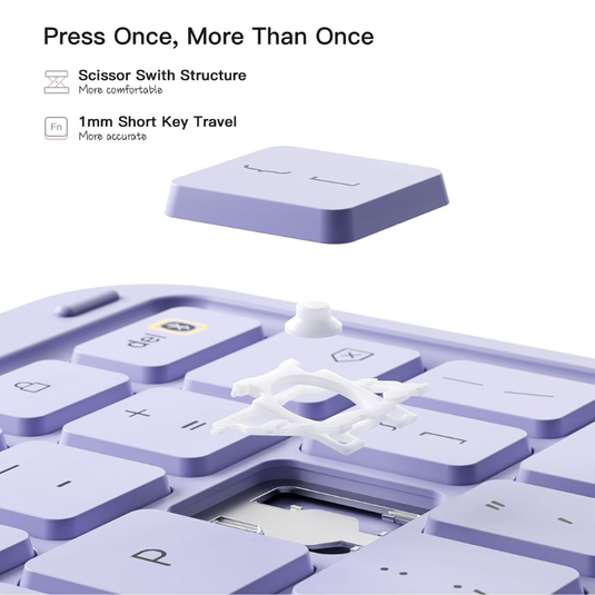 [Detachable] Apple iPad Air 4/5 10.9'' 4/5th Gen (2020/2022) Inateck Magnetic Touch Wireless Keyboard Case