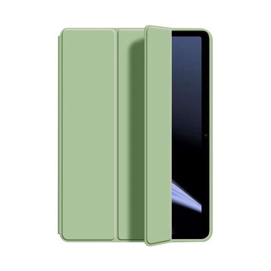 Samsung Galaxy Tab A11 2025 (SM-X133/X135) - Slim Folding Stand Liquid Silicone Shockproof Case Covers