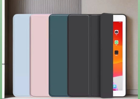 Samsung Galaxy Tab A11 2025 (SM-X133/X135) - Slim Folding Stand Liquid Silicone Shockproof Case Covers