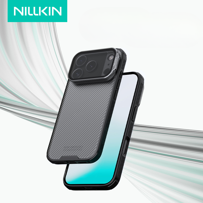 Load image into Gallery viewer, [Pre-order][Magsafe Compatible] Apple iPhone 17 Pro/Pro Max Transparent Shockproof Phone Case with Lens Kickstand
