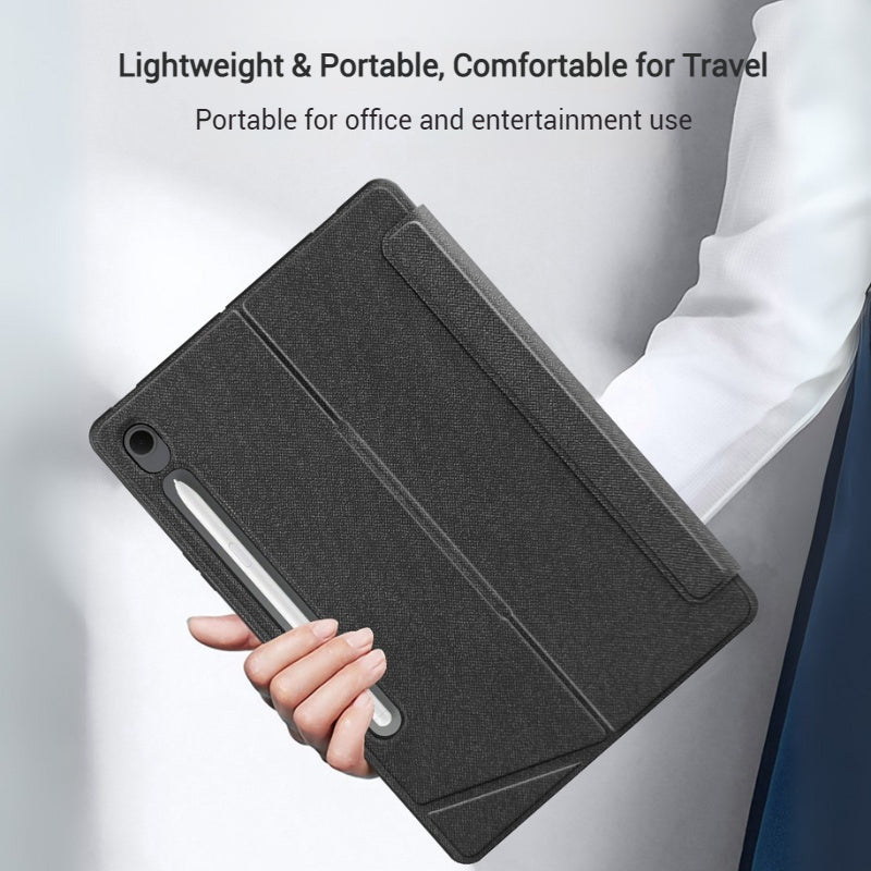Load image into Gallery viewer, [Detachable] Samsung Galaxy Tab S11 11&quot; (2025) Smart Trackpad Blutooth Wireless Keyboard Case With RGB Backlit
