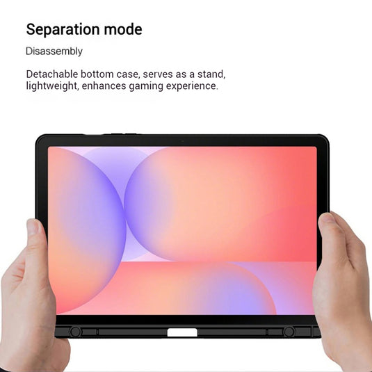 [Detachable] Samsung Galaxy Tab S11 11" (2025) Smart Trackpad Blutooth Wireless Keyboard Case With RGB Backlit