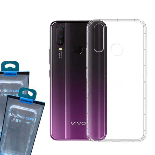 Vivo Y17 / Y3 / Y15 / Y12 / U10 / U3x / Y11 2019 / Y3s AirPillow Cushion Clear Transparent Back Cover Case