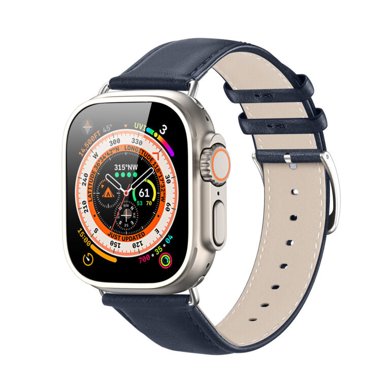 Load image into Gallery viewer, Apple Watch Series 1/2/3/4/5/6/SE/7/8/9/10 Business Premium Waterproof Leather Watch Strap Band
