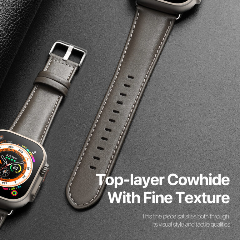 Load image into Gallery viewer, Apple Watch Series 1/2/3/4/5/6/SE/7/8/9/10 Business Premium Waterproof Leather Watch Strap Band
