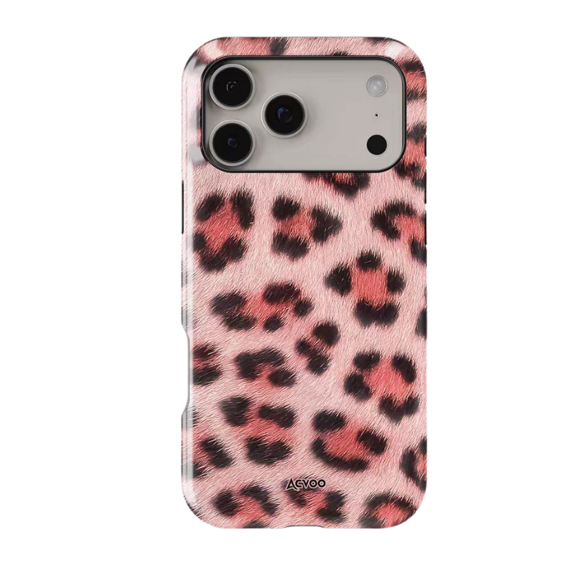 Apple iPhone 17/Air/Pro/Max - Leopard Print Double-Layer Shockproof Phone Case - i-Station Mobile Phone & Electronic Device Repair and Accessories