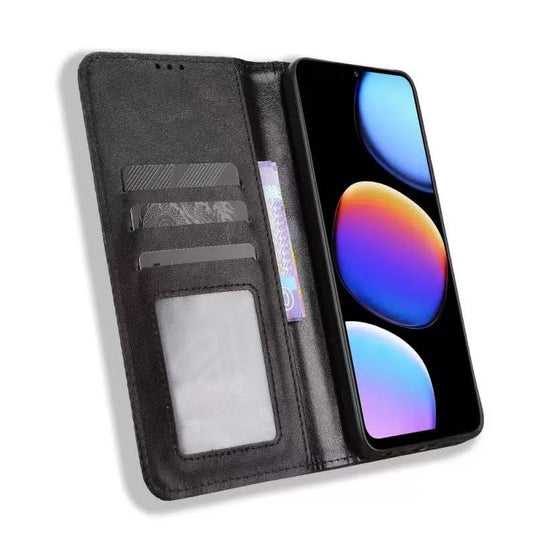 ZTE Nubia V80 Max Wallet Flip Leather Case with Card Slots - i-Station Mobile Phone & Electronic Device Repair and Accessories