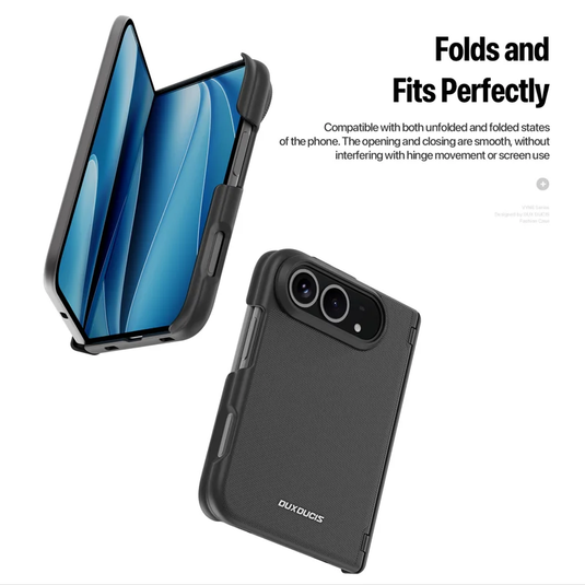 [Magsafe Compatible] Apple iPhone Ultra (iPhone Fold) Business Magnetic Hinge Foldable Back Cover Case