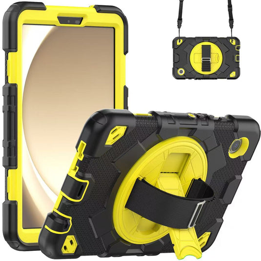 [Built-in Rotating Stand] Samsung Galaxy Tab A9 8.7" 2023 (SM-X110/SM-X115) Silicone Full-cover Children's Drop-resistant Case