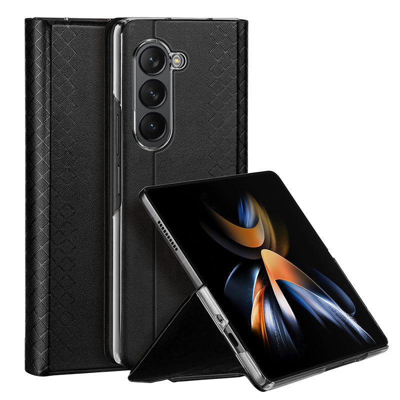 Load image into Gallery viewer, Samsung Galaxy Z Fold5 - Minimalist Luxury Flip Wallet Shockproof Case
