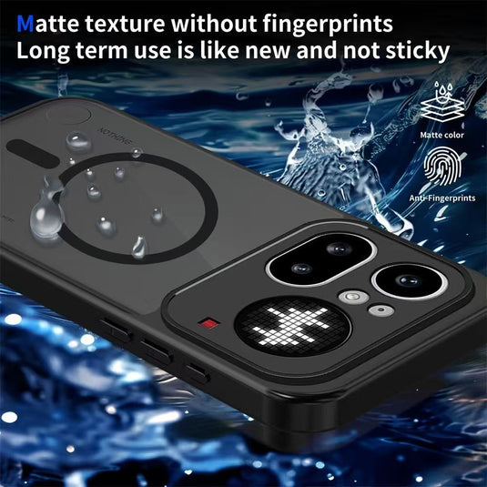 [Magsafe Compatible] Nothing Phone (4a)/Pro - Translucent Matte Shockproof Essential Case - i-Station Mobile Phone & Electronic Device Repair and Accessories