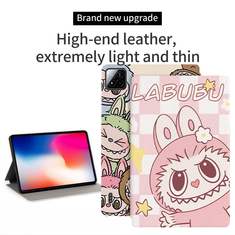 Load image into Gallery viewer, Apple iPad Air 6 13&#39;&#39; 6th Gen (2024) Cartoon Kids Painted Leather Full-Body Shockproof Case
