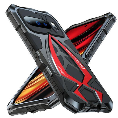 [Military-Grade Protection] [Metal Frame Bumper] Google Pixel 10/Pro - Heavy Duty Shockproof Series Phone Case