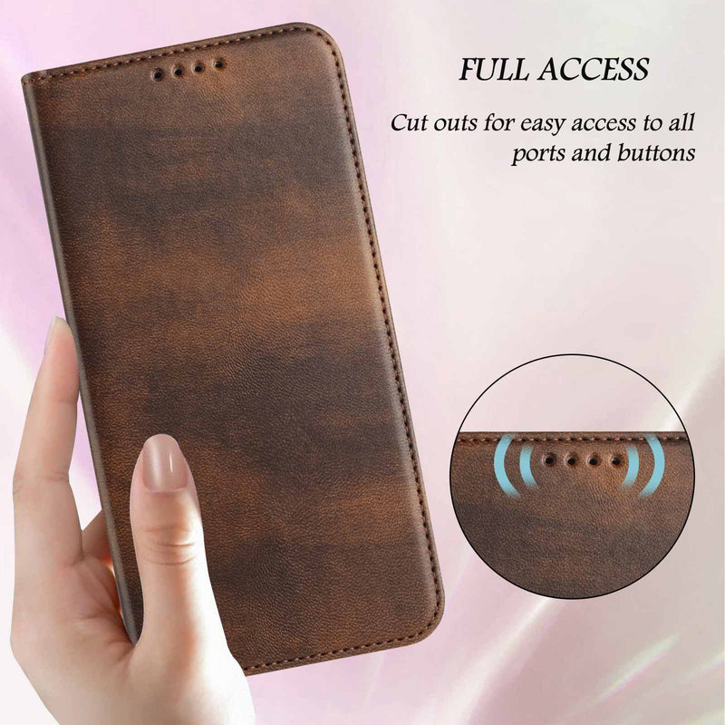 Load image into Gallery viewer, [With Card Slot] Samsung S25/Plus/Ultra/Edge - Multi Functional Leather Flap Wallet Series Case
