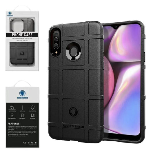 Samsung Galaxy A20s (SM-A207) Military Rugged Shield Heavy Duty Drop Proof Case