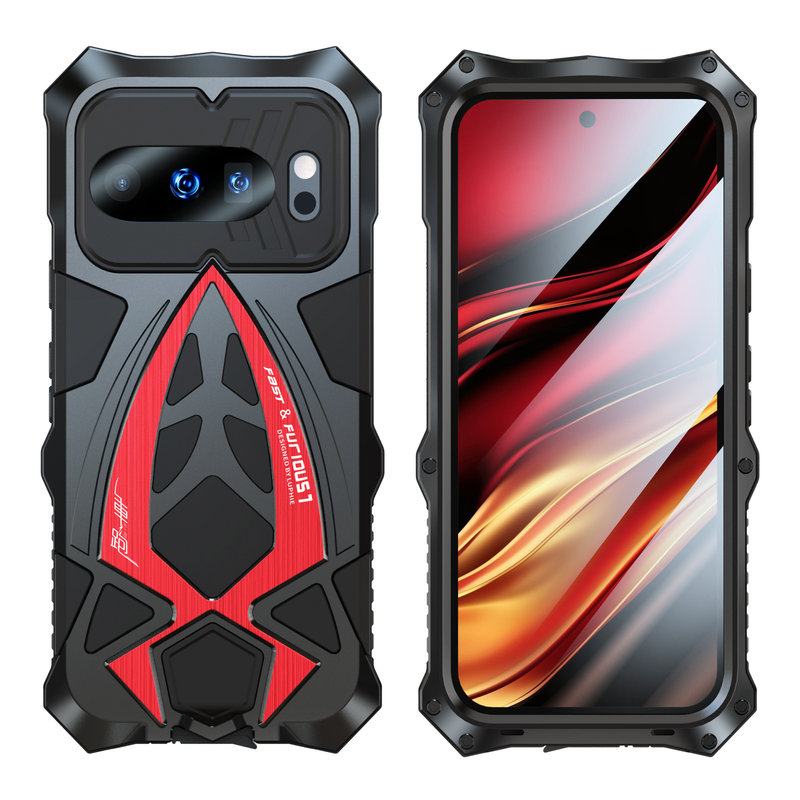 Load image into Gallery viewer, [Military-Grade Protection] [Metal Frame Bumper] Google Pixel 10/Pro - Heavy Duty Shockproof Series Phone Case
