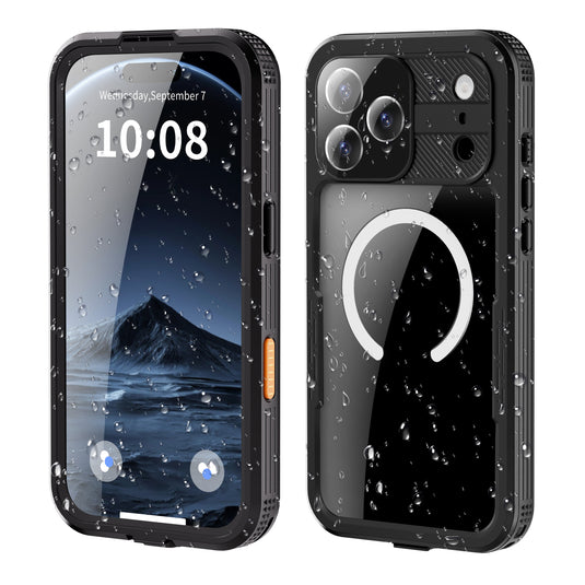 [Magsafe Compatible] [Mars Series] Apple iPhone 17/Air/Pro/Pro Max Shellbox Full Covered Waterproof Heavy Duty Tough Armor Case