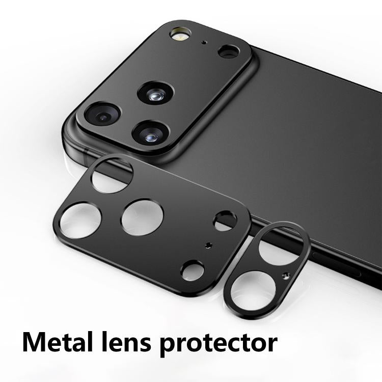 Load image into Gallery viewer, Apple iPhone 17/Air/Pro/Max Matte Metal Hollow Camera Lens Cover
