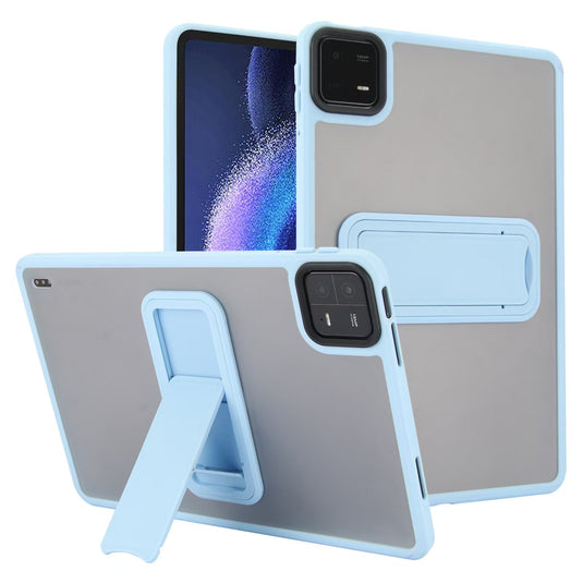 [Built-in Stand] Xiaomi Redmi Pad SE 11’’ 2023 (23073RPBFG) Matte Transparent Full-protection Shockproof Case