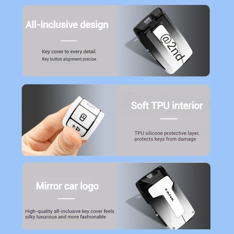 Load image into Gallery viewer, Great Wall Stylish with Cool Shockproof  Car Key Fob Case Cover For GWM Cannon (Pao) Passenger, Commercial
