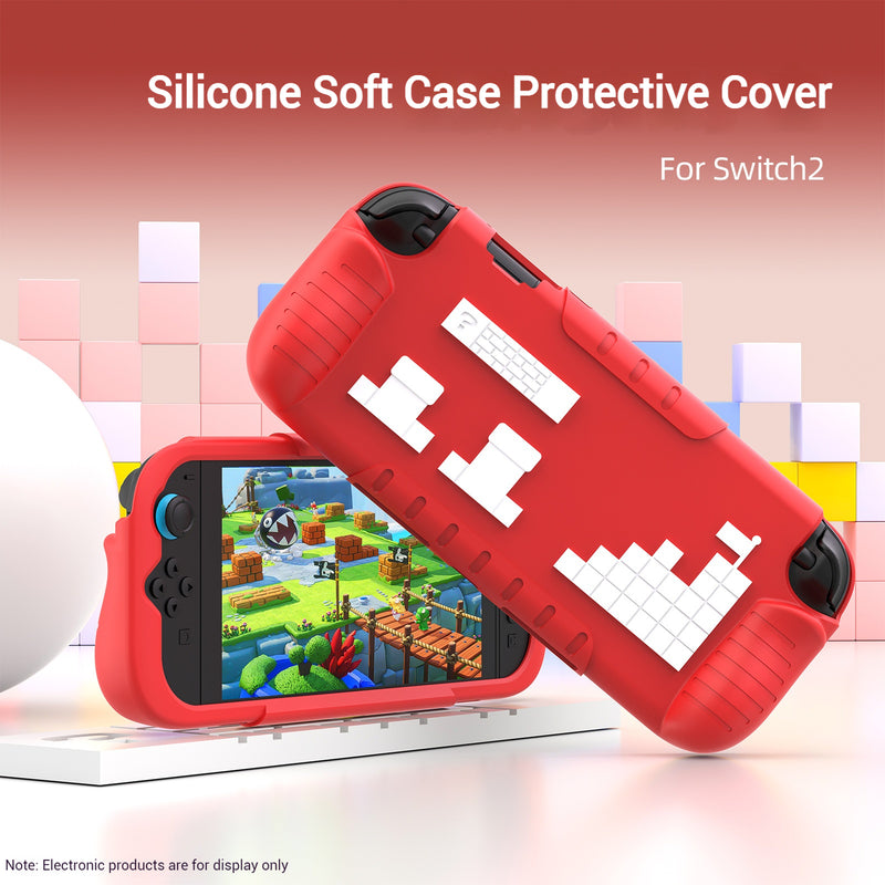 Load image into Gallery viewer, Nintendo Switch 2 (2025) Shockproof Liquid Silicone Protective Case
