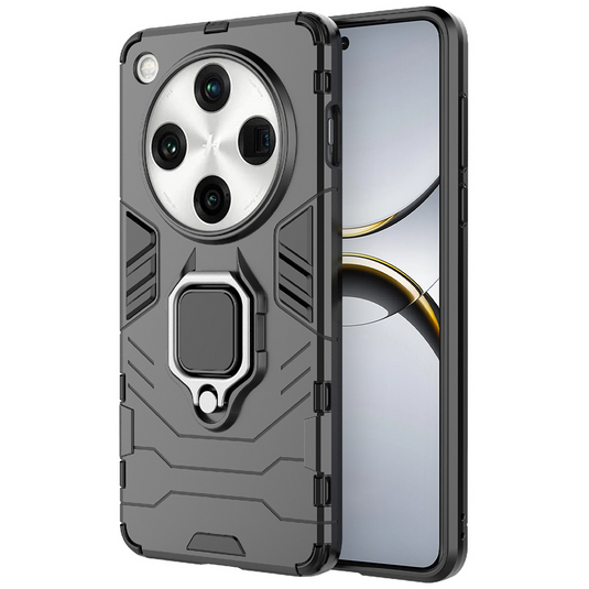 [Built-in Ring Bracket] OPPO Find X8 Pro Slim Armour Tough Shockproof Heavy Duty Series Case