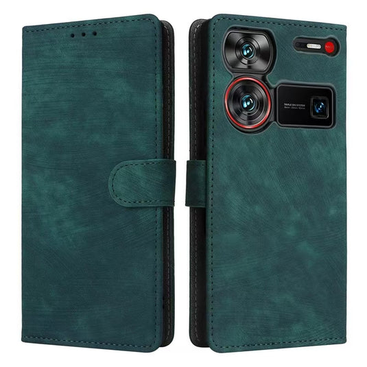 [With Card Slot] ZTE Blade A52 Minimalist Leather Wallet Series Case