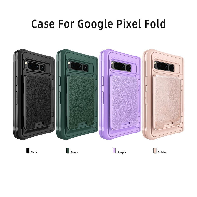 Load image into Gallery viewer, [2 in 1  Detachable][With Card Slot] Google Pixel Fold - Full Coverage Shockproof Folding Case
