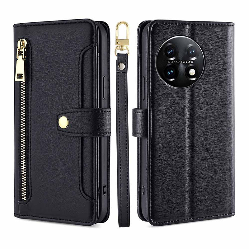 Load image into Gallery viewer, [Built-in Card Slot][With Lanyard]  OnePlus Nord 4 Leather Flip Shockproof Wallet Series Case

