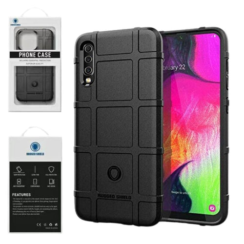 Samsung Galaxy A50s (SM-A507) - Military Rugged Shield Heavy Duty Drop Proof Case