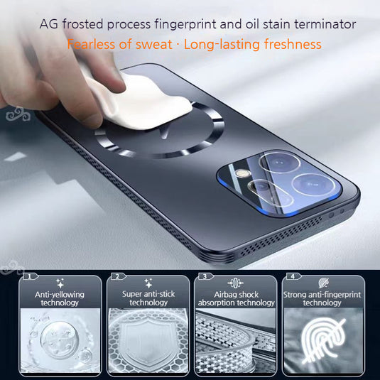 [Magsafe Compatible] OPPO Find X9/Pro - Premium Frosted Matte Shockproof Phone Case