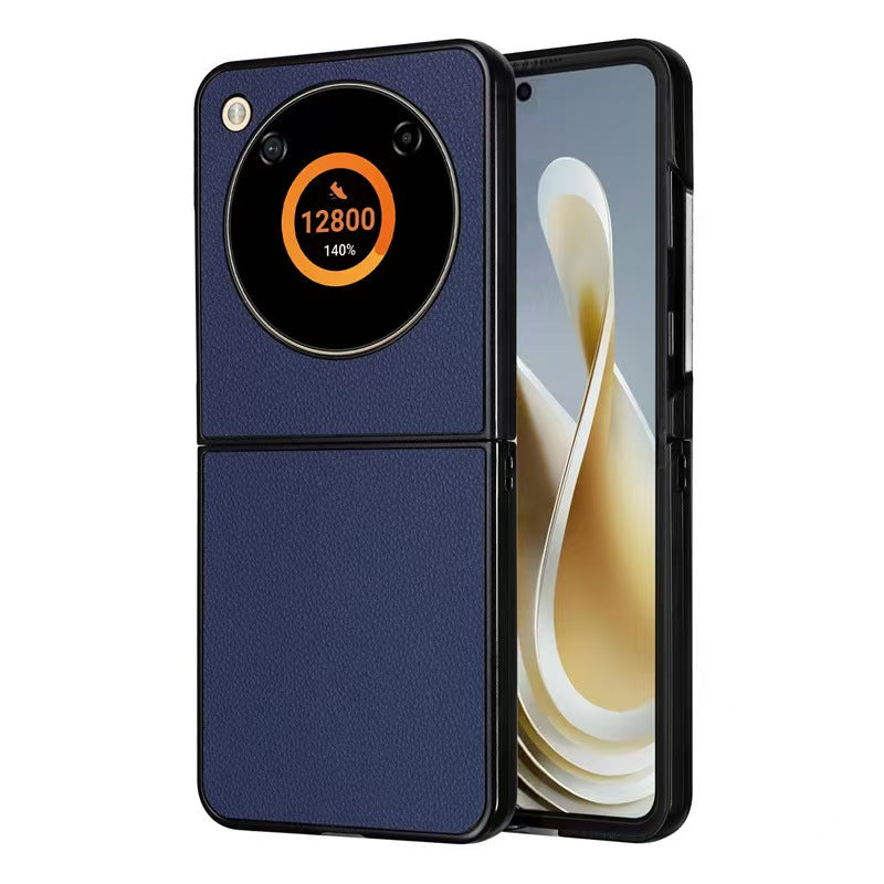 Load image into Gallery viewer, ZTE Nubia Flip Minimalist Shockproof Flip Genuine Leather Case
