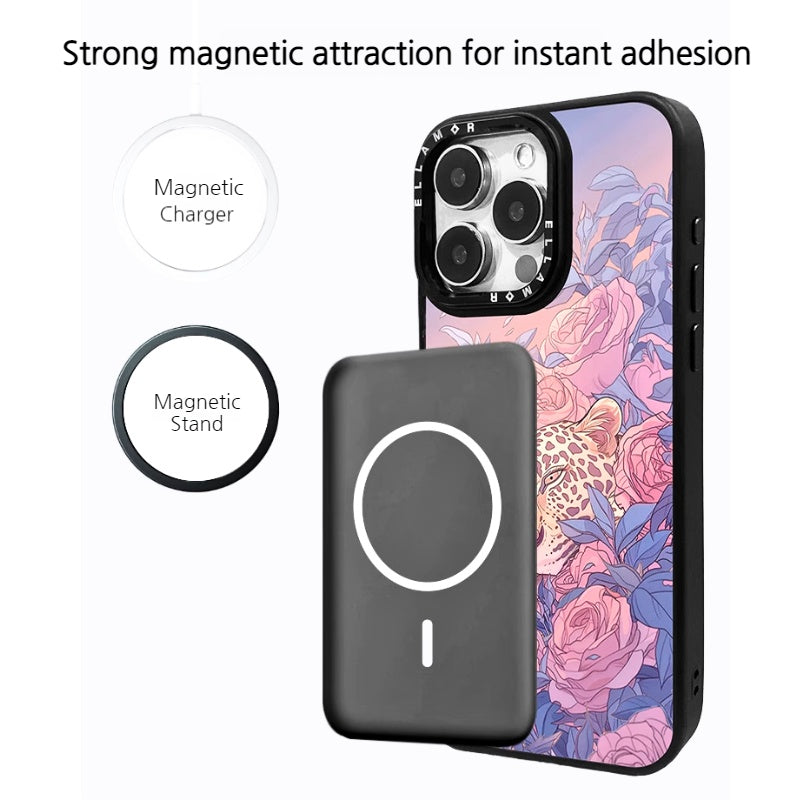 Load image into Gallery viewer, [Magsafe Compatible] Apple iPhone 17 /Pro/Max - Ellamor 3D Magnetic Full-Cover Shockproof Phone Case
