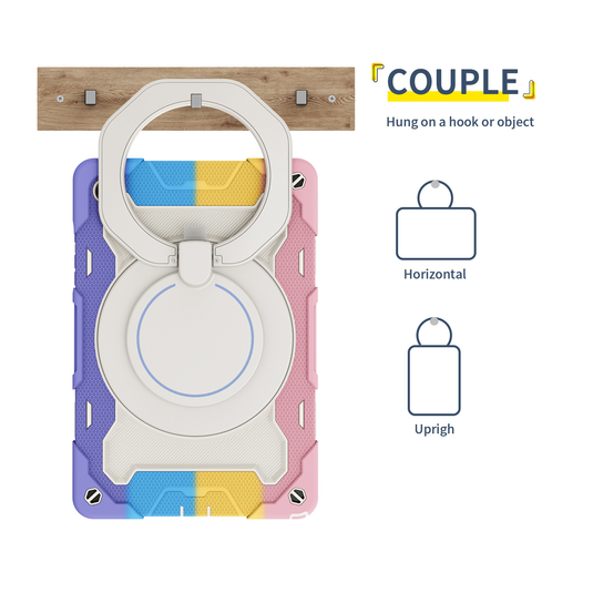 Samsung Galaxy Tab A11 Plus (2025) 11" 360° Rotating Shockproof Rugged with Stand Case