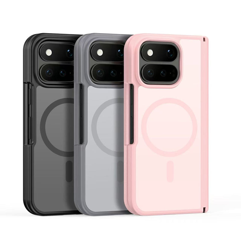 Load image into Gallery viewer, [Magsafe Compatible] Google Pixel 11 Pro Fold - Matte Magnetic Anti-Slip Shockproof PC Case with Hinge Protection
