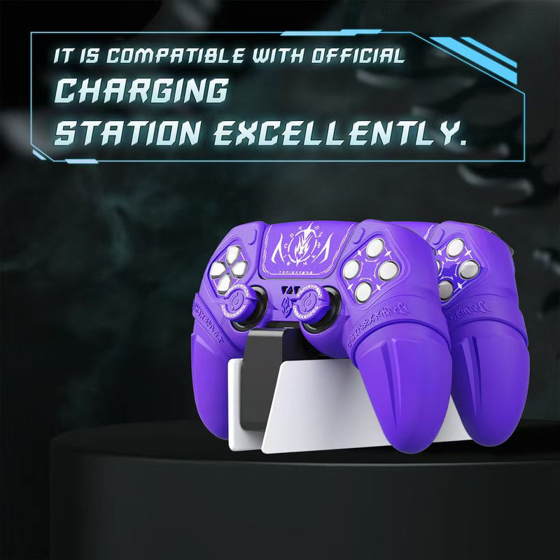 Load image into Gallery viewer, PlayStation PS5 - PlayVital Mystic Runes Silicone Anti-Slip Wireless Controller Cover
