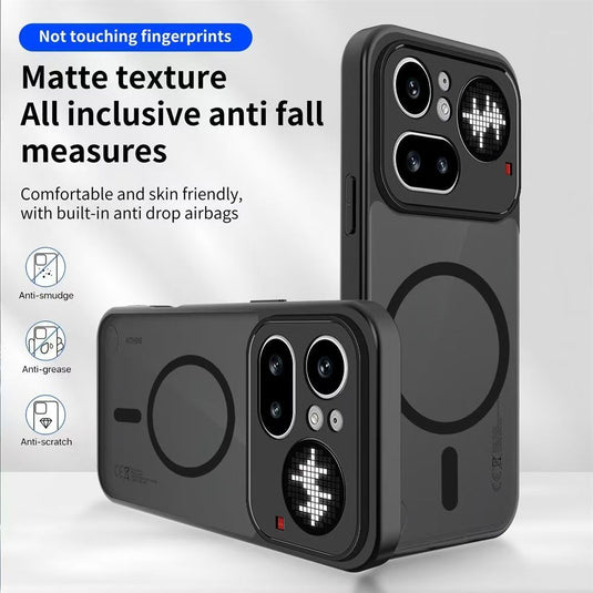 [Magsafe Compatible] Nothing Phone (4a)/Pro - Translucent Matte Shockproof Essential Case - i-Station Mobile Phone & Electronic Device Repair and Accessories