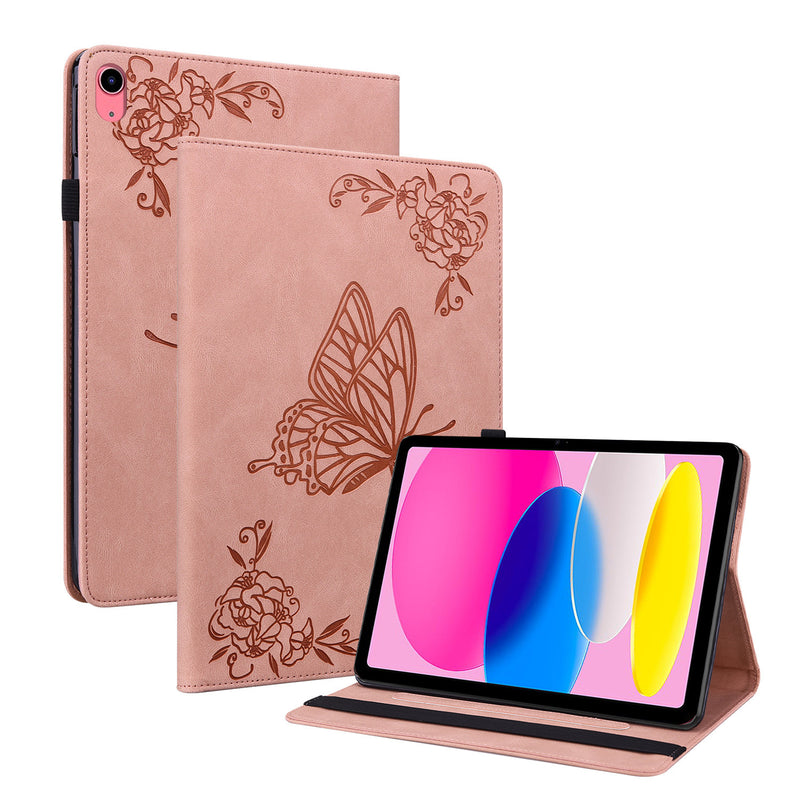 Load image into Gallery viewer, Apple iPad 5/6 9.7&#39;&#39; 5/6th Gen (2017/2018) Flower Printed Full Cover Flip Case
