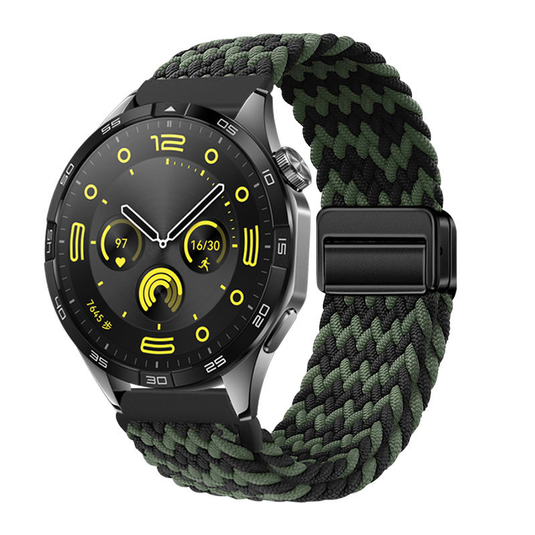 Garmin Forerunner 645/ 645 Music - 20MM Nylon Braided Magnetic Clasp Watch Band - i-Station Mobile Phone & Electronic Device Repair and Accessories