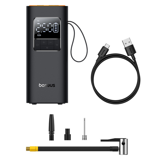 Baseus Super Mini Pro Series Wireless Car Inflator - Cluster Black