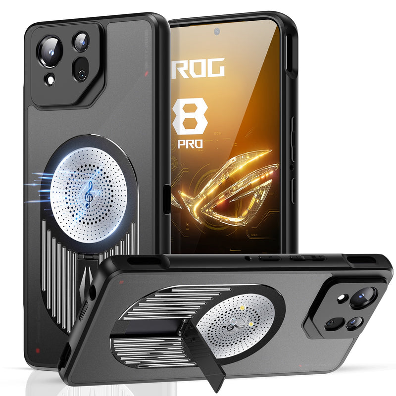 Load image into Gallery viewer, [Magsafe Compatible][Built-in Stand] ASUS Rog Phone 6 &amp; 6 Pro &amp; 6D - Frosted Heat Dissipation Aromatherapy Magnetic Shockproof Case
