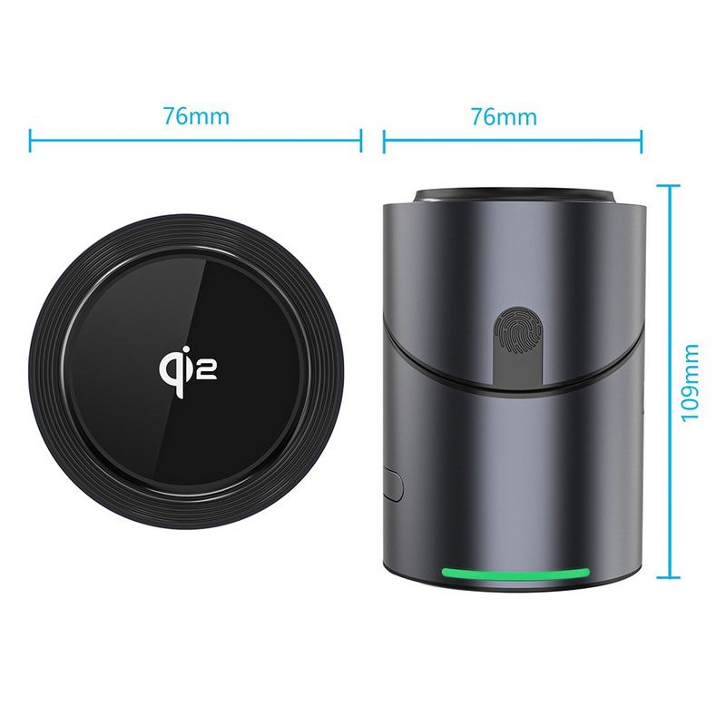 Load image into Gallery viewer, iQuick Satellite CBT-10Q 3 in 1 Foldable Wireless Charger Stand
