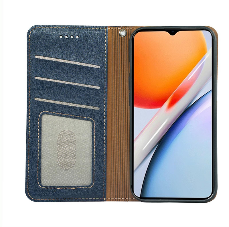 Load image into Gallery viewer, [With Card Slot] Vivo Y22 &amp; Y22s - Business PU Leather Flip Cover Shockproof Case
