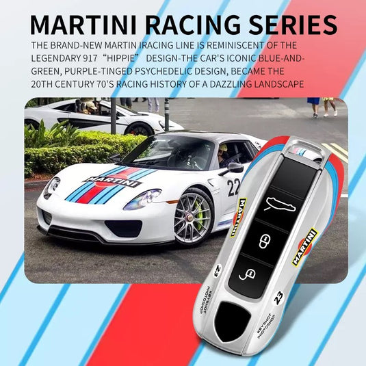 Porsche Stylish Touches Car Key Fob Case Cover For Cayenne, Panamera, Taycan, Macan, 718, 911