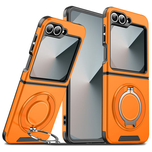 [Built-in Kickstand] Samsung Galaxy Z Flip7 - Rugged Shockproof Heavy Duty Series Case