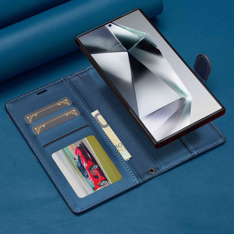 Load image into Gallery viewer, [Detachable][With Lanyard] Samsung Galaxy A16 5G -2-in-1 Magnetic Protective Leather Case - i-Station Mobile Phone &amp; Electronic Device Repair and Accessories
