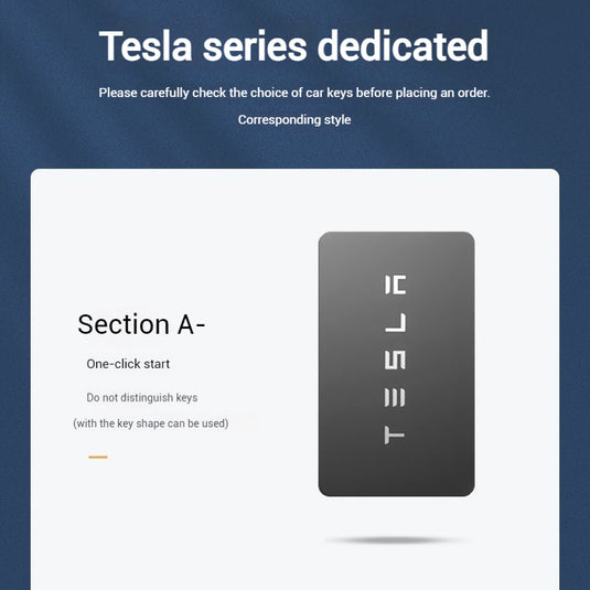 Tesla Alloy-Framed Leather Card Key Case for Model 3 & Model Y - i-Station Mobile Phone & Electronic Device Repair and Accessories